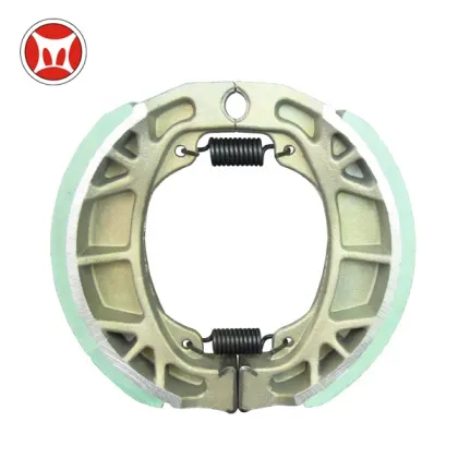 India/Pakistan CD70 Motorcycle Brake Shoe with Green Lining
