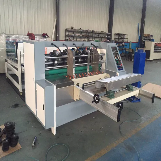 Corrugated box making slitter scorer thin blade line