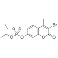 Fosforotionsyra, 0- (3-brom-4-metyl-2-oxo-2H-l-bensopyran-7-yl) 0, 0-dietylester CAS 121227-99-4