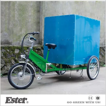 ESTER 500W Electric Cargo Trike/Tricycle CHILWEE Battery, rear motor