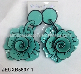 2015 fashion/acrylic earring/stick earring/post earring/hoop earring/acrylic jewelry/latest acrylic earring/china supplier