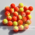 Colorful Rainbow Dual Solid Color Jewelry Acrylic Beads