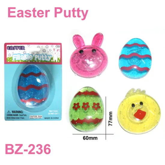 Colorful Amazing Easter Putty Toys/Chick/Egg