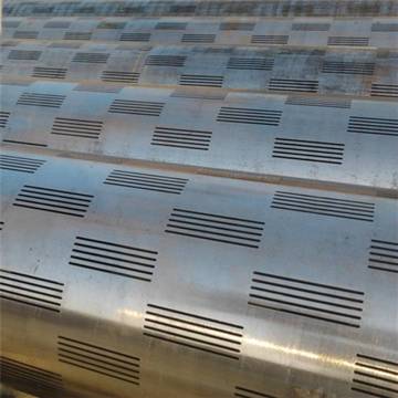 Oil exploration slotted pipe