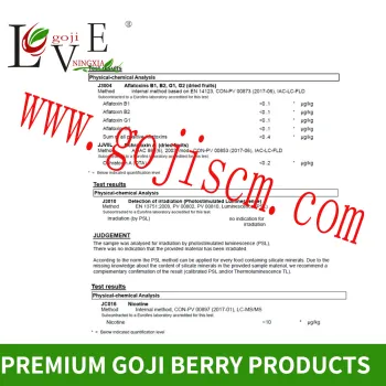Naturally qualified red wolfberry