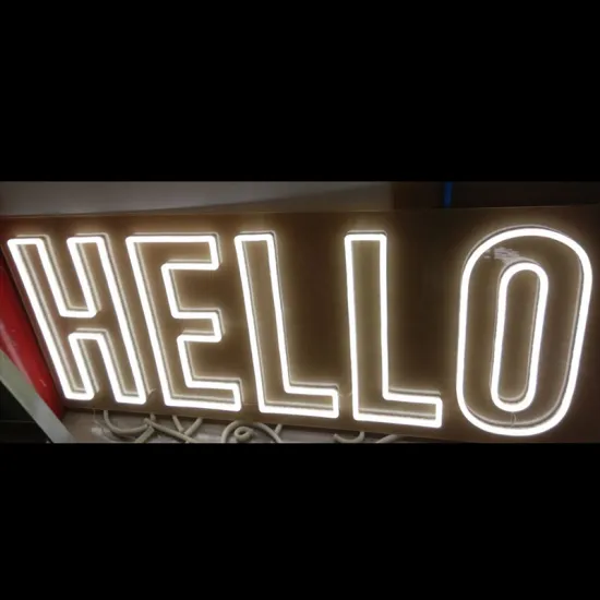 PERSONALIZED SIGN LED NEON LETTERS