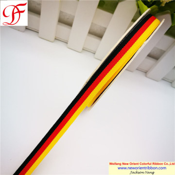 Factory Wholesale OEM Customized Stripe Flag Ribbon for Bows/Decoration/Xmas/Gifts/Packing/Party/Wrapping