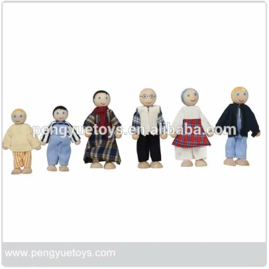 Lovely Family Dolls Wooden Doll Heads