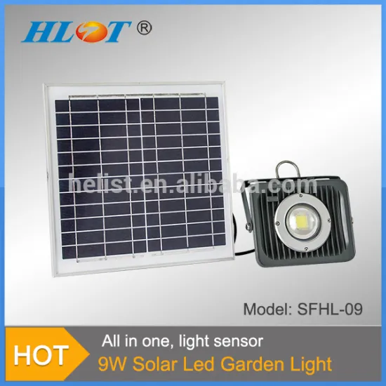 9W Street Lights Item Type IP65 off grid solar powered street lights