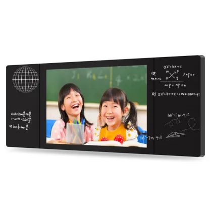 Smart blackboard whiteboard that written with chalk
