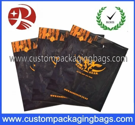 Resealable Hdpe Custom Printed Polythene Bags With Logo For Shopping