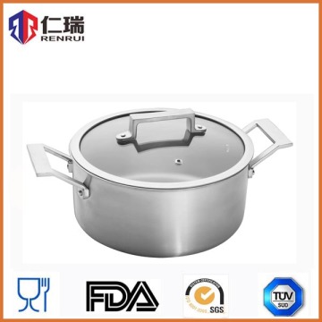 5ply 18/8 Stainless Steel casserole