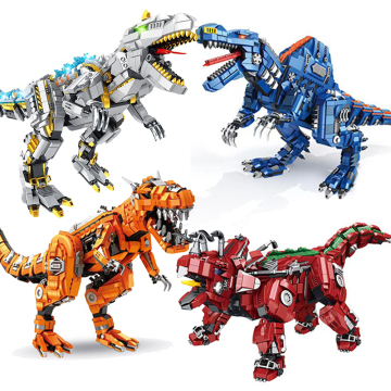 New Triceratops Building Block Puzzle Toy: An Educational Dinosaur Series from PANLOS 611013