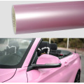 Vinilo de abrigo de coche rosa claro brillante