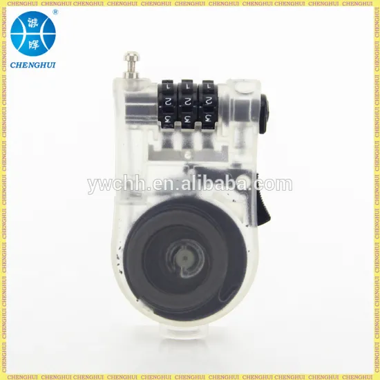 Snowboard lock Ski cable lock retractable cable lock