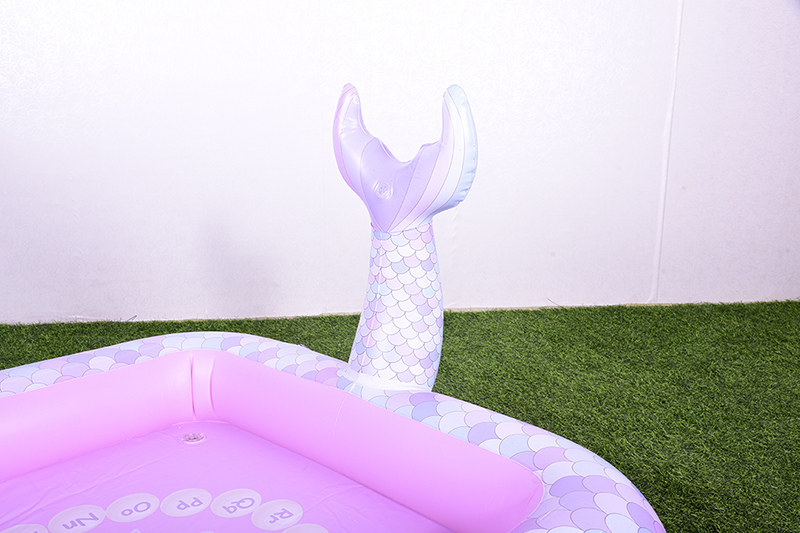 New inflatable swimming pool mermaid sprinkler pool