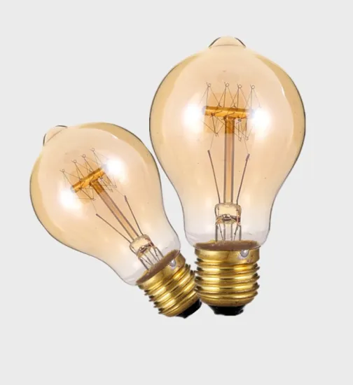 Home Decoration Incandescent Spiral Tungsten E27 Edison Bulb