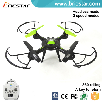 Headless mode 2.4G model elicottero drone with lights