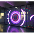 Panel LED transparente de vidrio publicitario HD a todo color