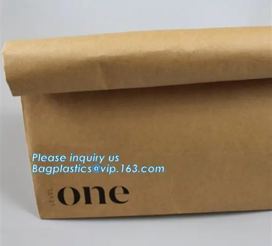 waterproof graseproof sandwich pizza fast food packaging kraft paper bag heat seal, take away fast food kraft paper bag