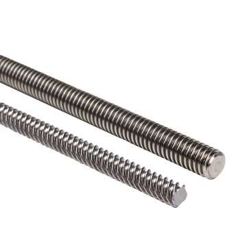 304 Stainless Steel Right- or Left-Hand High-Helix Lead Screws