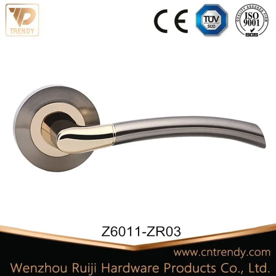 Classic Style Zinc Alloy Lever Handle Door Lock (Z6011-ZR03-CL)