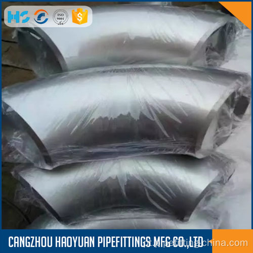 Cotovelo de aço inoxidável 304L 6 polegadas SCH 40