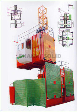 New product and CE Approved construction building hoist supplier