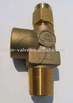 QF-2D Brass Oxygen Cylinder Needle Valve
