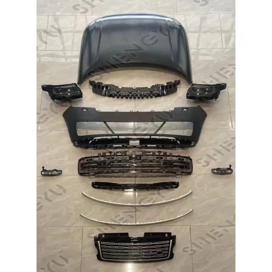 BODY KIT UPGRADE FOR RANGE ROVER VOGUE 2013-2017 TO 2023 BUMPER HOOD HEADLIGHT FACELIFT