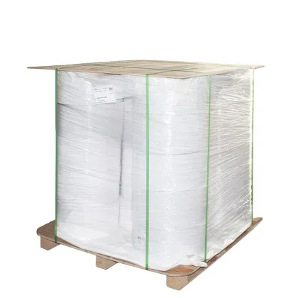 Waterproof Transparent PET Jumbo Roll Adhesive Labels for Daily Goods Packaging