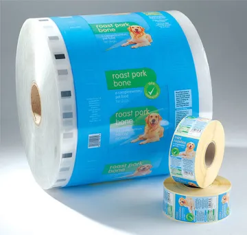 Printed / Laminated Plastic Roll Film , Moisture Proof Plastic Film Rolls