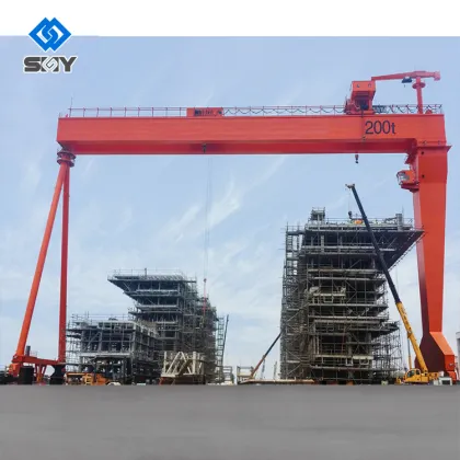 1000 Ton Boat Yard Lifting Gantry Crane for Shipyard