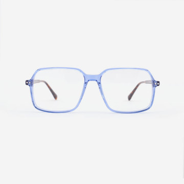 Rectangular Acetate Unisex Optical FrameAs