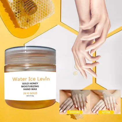 24K Gold, Honey, Whitening & Exfoliating Body Wax Peeling Facial Mask Hand Cream: High-Quality Hydrating and Moisturizing Solution