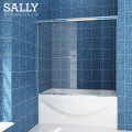 Sally coulissant la douche de pontage porte de douche de salle de bain douche