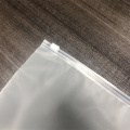 Clear Plastic Slider Zip Lock Bag