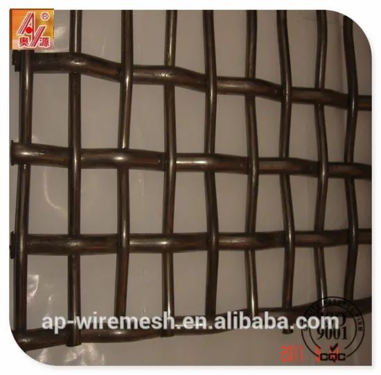 galvanized wire mesh for protection/High temperature crimped wire mesh for sale