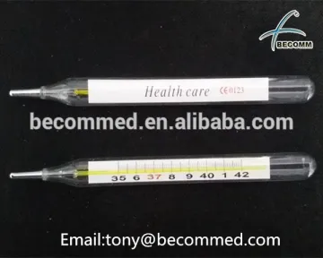 2014 New Products Armpit Mercury Thermometer Made in China