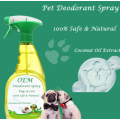 Spray désodorisant rafraîchissant pour chien et chat