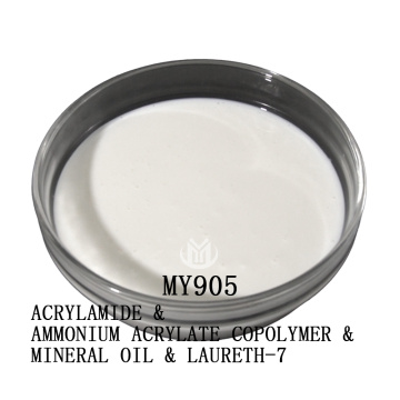 ACRYLAMIDE and AMMONIUM ACRYLATE COPOLYMER and MINERAL OIL and LAURETH-7