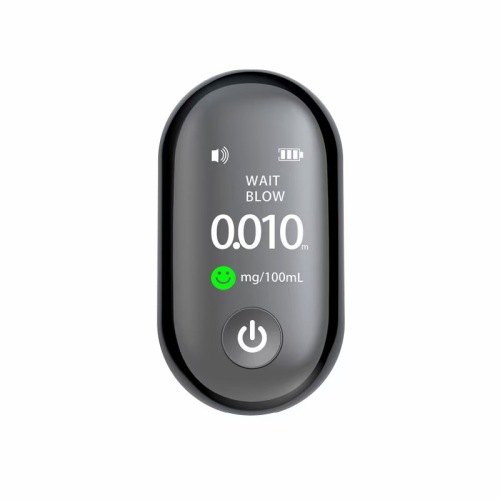 USB 충전식 자동차 호흡 알코올 검사기 테스터