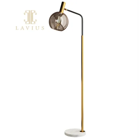 Custom floor lamp for bedroom