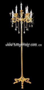 French style modern floor lamp in dubai showroom