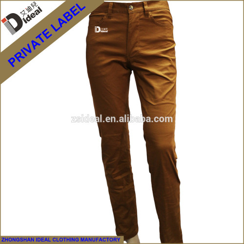 Men's fit body cotton casual trousers