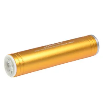 LED Flashlight Portable Power Bank for Mobile Phones, with 2,400mAh Capacity