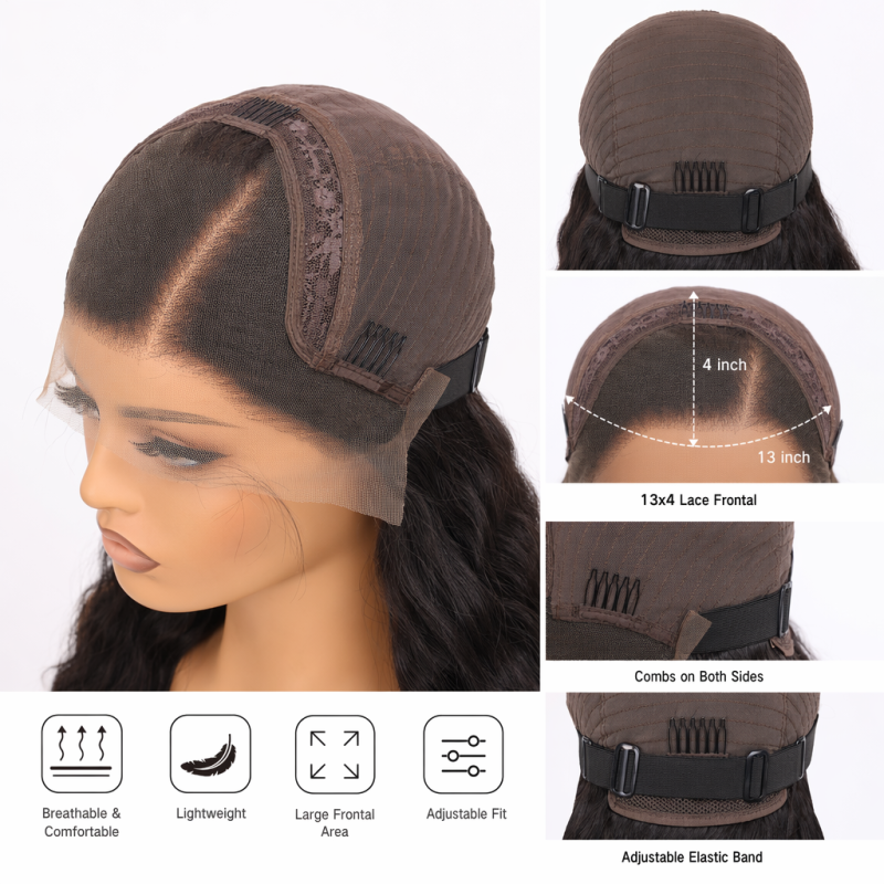 13x4 Lace Front Wig Human Hair