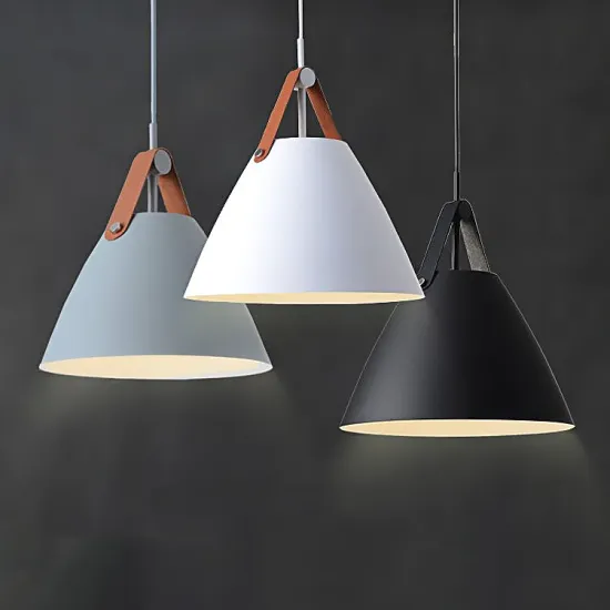 Post-Modern Danish Minimalist Bedroom: Nordic Restaurant Chandelier for Cafe and Clothing Store