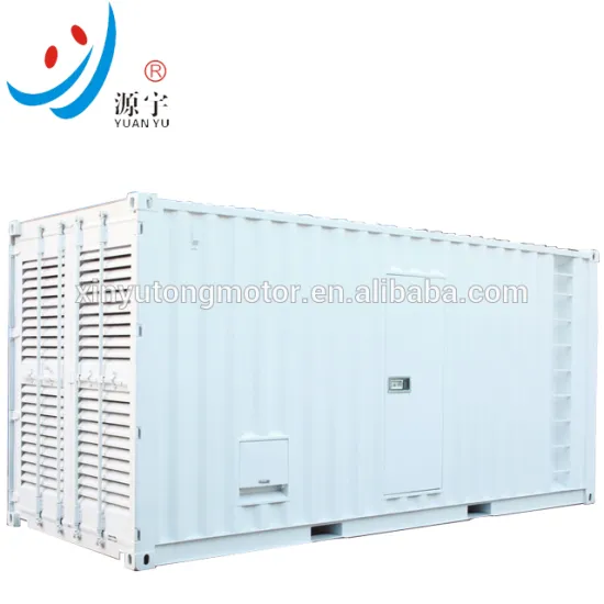 Super silent 700kw/875kva heavy duty industrial high voltage diesel generator