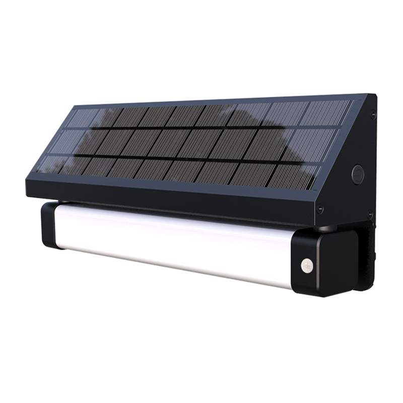 1000 Lampu dinding LED solar dengan sensor PIR